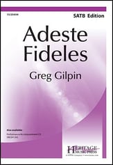 Adeste Fideles SATB choral sheet music cover